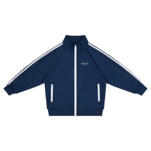 Kids’ Contrast Tape Coach Jacket - Royal Blue, 140