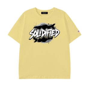 Pure Cotton Unisex T-Shirt - Yellow, L
