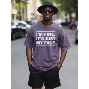 Unisex Heavyweight T-shirt - Purple, 2XL
