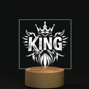 Square Shape Acrylic board with Light