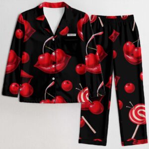 Women's Satin Pajama Set