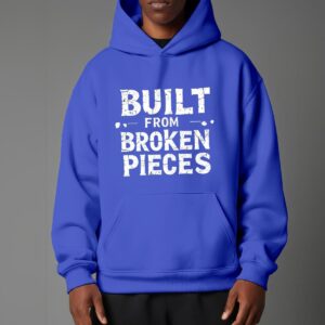Unisex Pullover Hoodie with Micro-Fleece Lining - Prussian Blue, XS