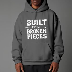 Unisex Pullover Hoodie with Micro-Fleece Lining - Granite Gray, M