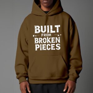 Unisex Pullover Hoodie with Micro-Fleece Lining - Espresso Brown, XL