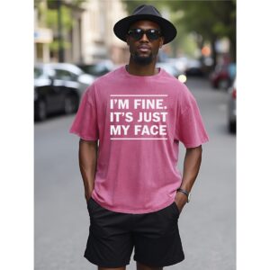 Unisex Heavyweight T-shirt - Rose red, XL