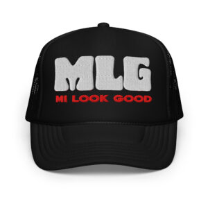 Foam trucker hat - Black