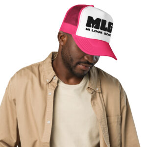 Foam trucker hat - Hot Pink/ White/ Hot Pink