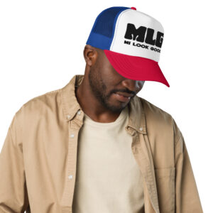 Foam trucker hat - Red / White / Royal