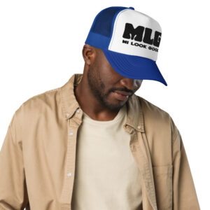 Foam trucker hat - Royal/ White/ Royal