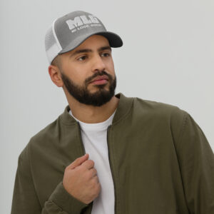 Trucker Cap - Heather Grey/White