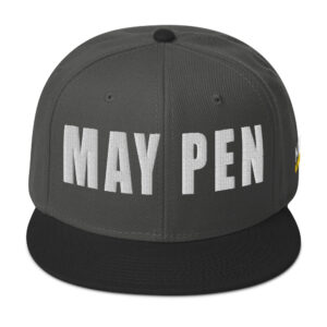 Snapback Hat - Black / Charcoal gray / Charcoal gray