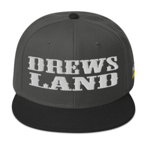 Snapback Hat - Black / Charcoal gray / Charcoal gray