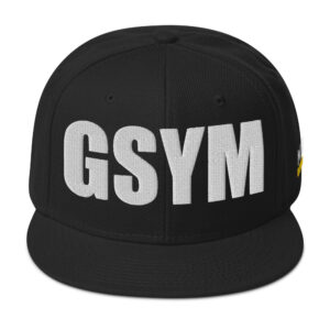 Snapback Hat - Black
