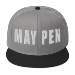 Snapback Hat - Black / Gray / Gray
