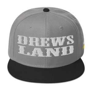 Snapback Hat - Black / Gray / Gray