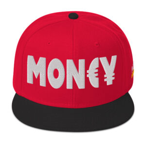 Snapback Hat - Black / Red / Red