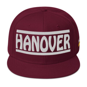 Snapback Hat - Burgundy maroon