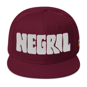Snapback Hat - Burgundy maroon