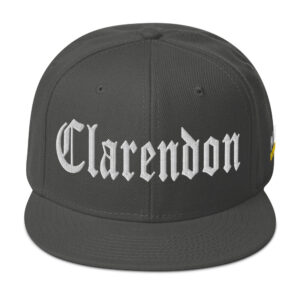 Snapback Hat - Charcoal gray