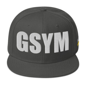 Snapback Hat - Charcoal gray