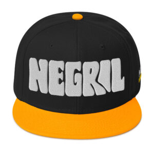 Snapback Hat - Gold / Black / Black