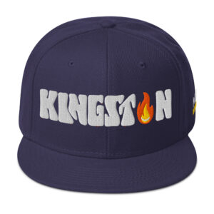 Snapback Hat - Navy blue