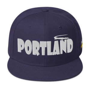 Snapback Hat - Navy blue