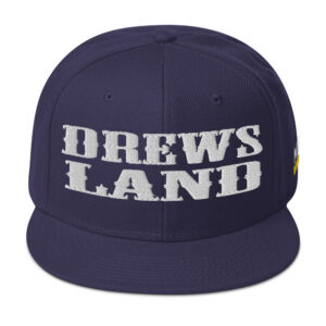 Snapback Hat - Navy blue