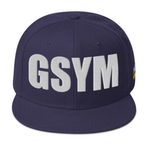 Snapback Hat - Navy blue
