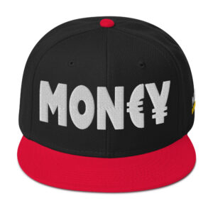 Snapback Hat - Red / Black / Black