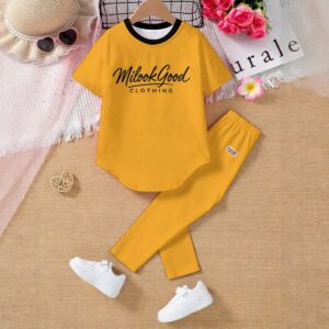 Kids' Casual Top and Pants Set