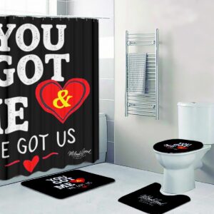 Four-piece Bathroom - L, White
