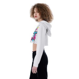 Women's Crop Top Hoodie - 2XL