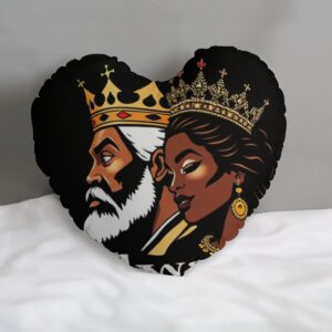 Heart-shaped pillow