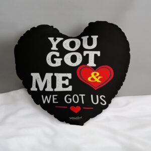 Heart-shaped pillow