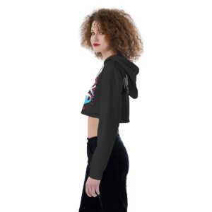 Women's Crop Top Hoodie - 2XL