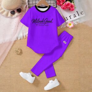 Kids' Casual Top and Pants Set