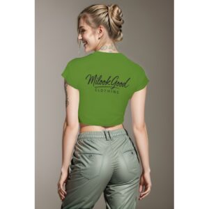 Women's Raglan Cropped T-shirt - XS
