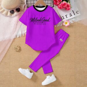 Kids' Casual Top and Pants Set