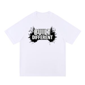 Raglan Sleeve Mesh T-Shirt (Unisex) - White, 2XL
