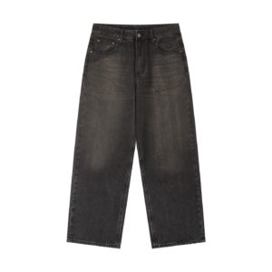 Men’s Vintage Wash Heavyweight Denim Jeans - Black, M