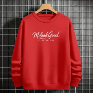 Versatile Men's Polyester Fleece Sweatshirt - Ferrari Red, 3XL