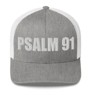 Trucker Cap - Heather Grey/White