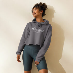 Crop Hoodie - Storm, S