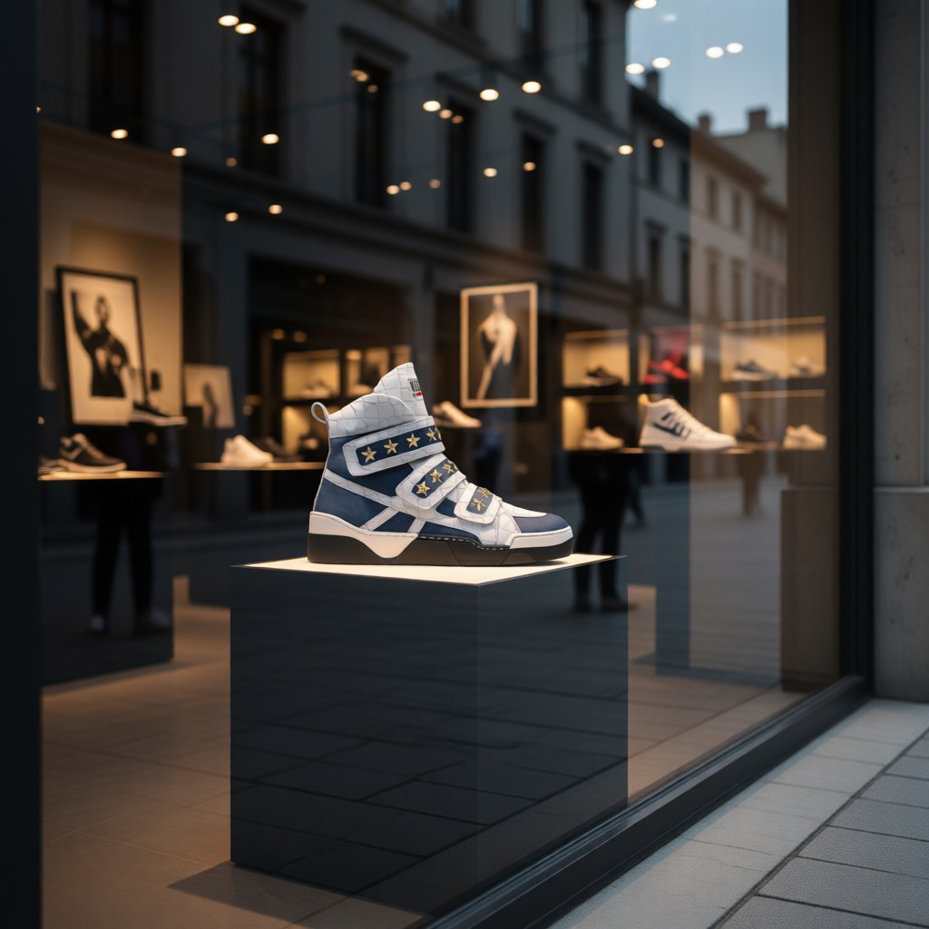 MLG Street Crown Fashion Strap & Stars High Top