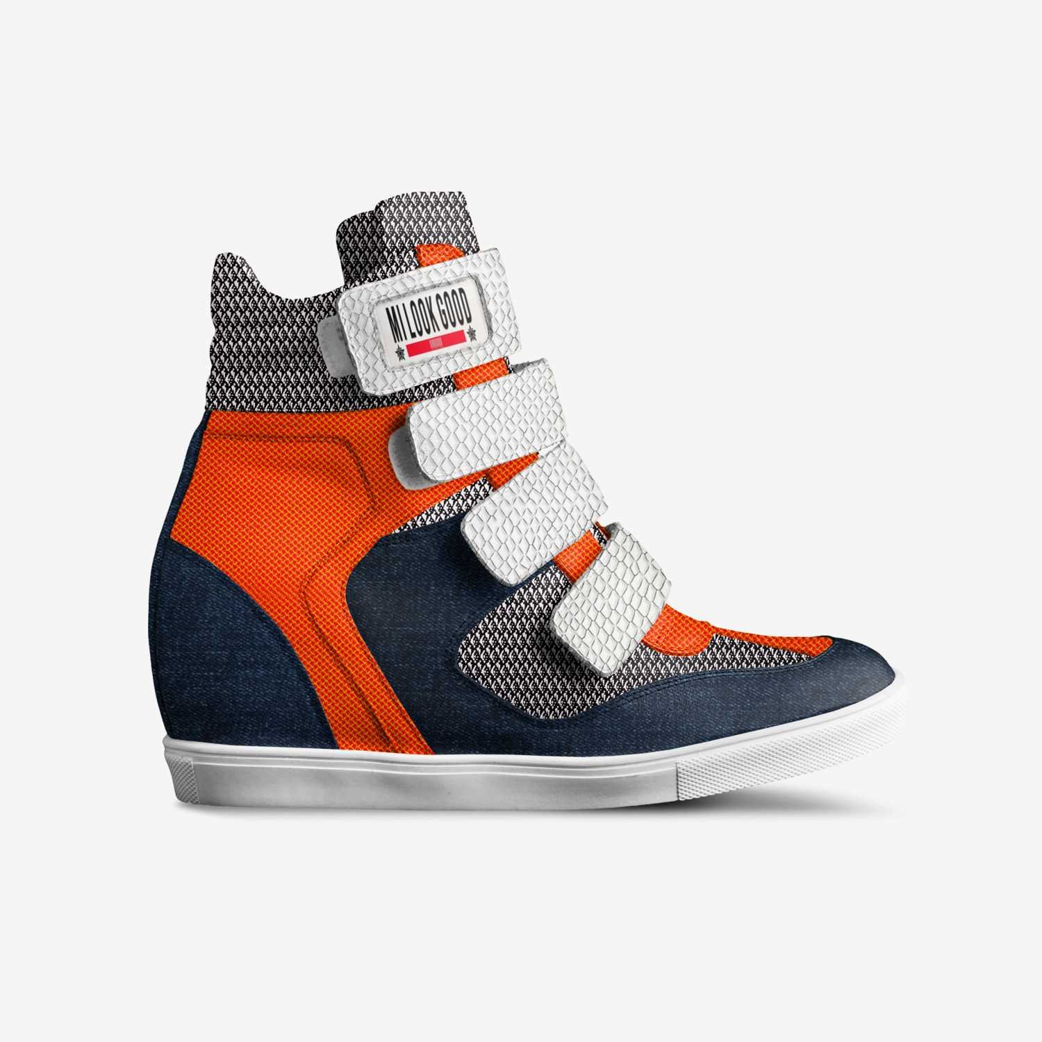 MLG Midnight Glow — Velcro Wedge Sneaker - Image 3