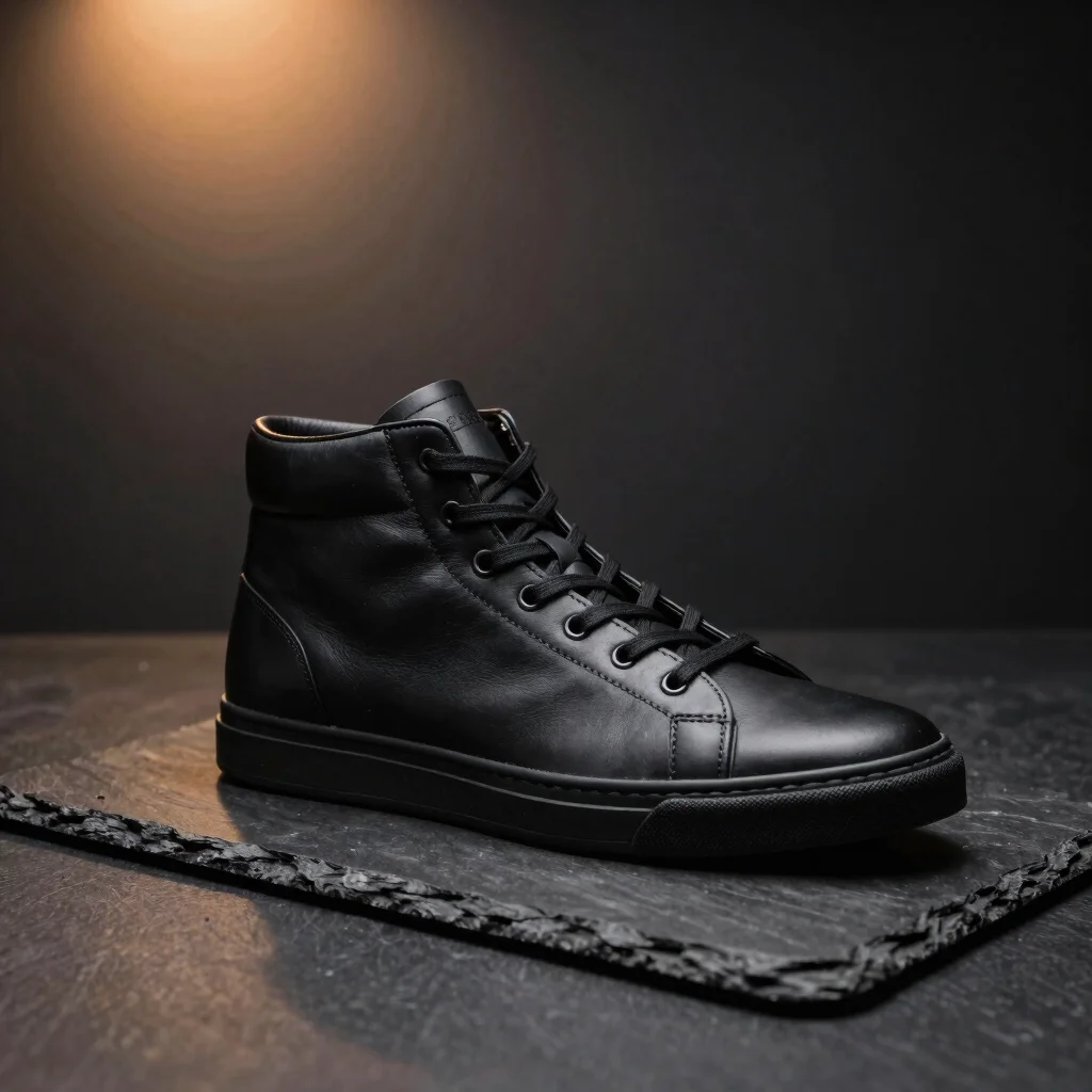 Milano Leather High-Top Sneaker