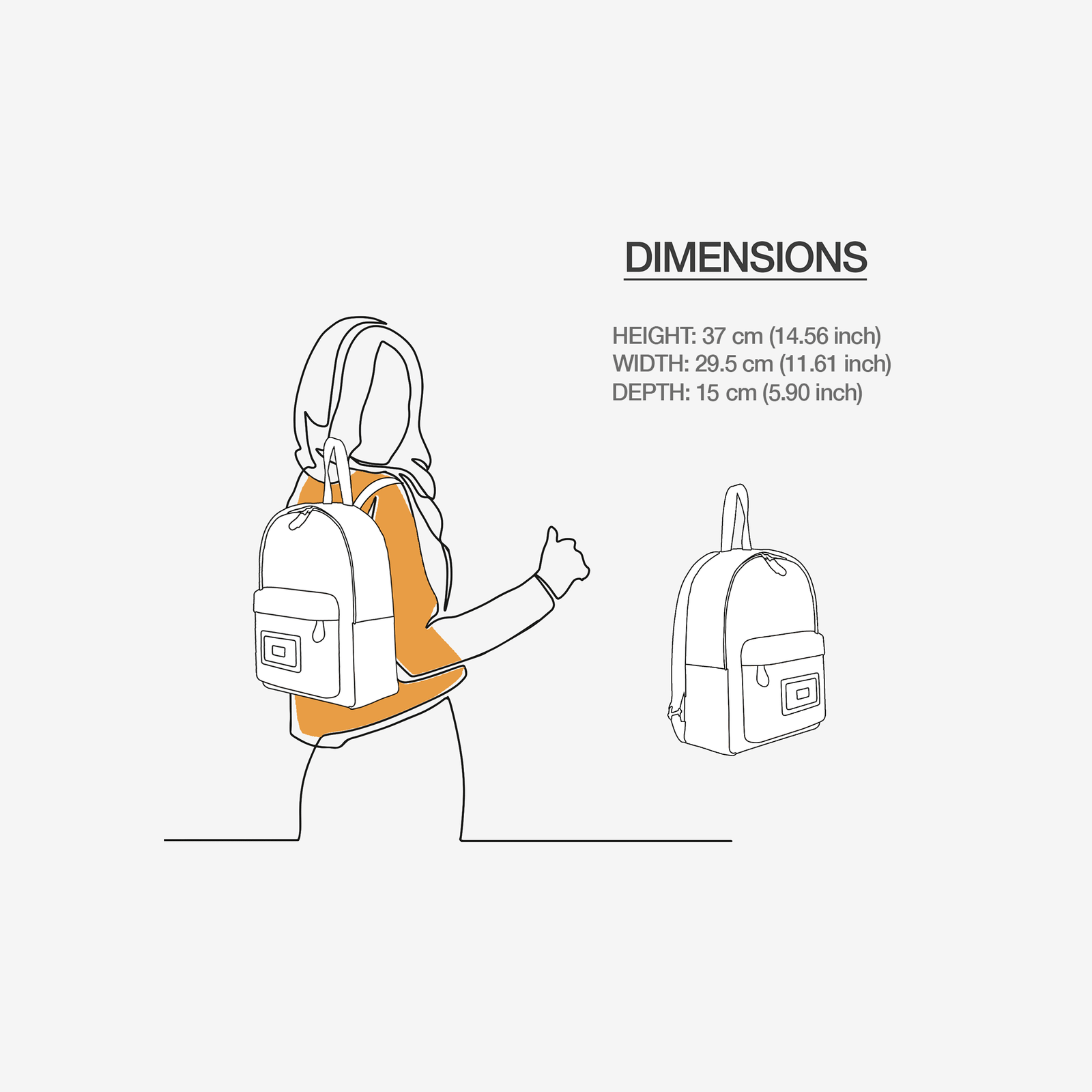 MLG Grit Pack Minimal Luxe Backpack - Image 3