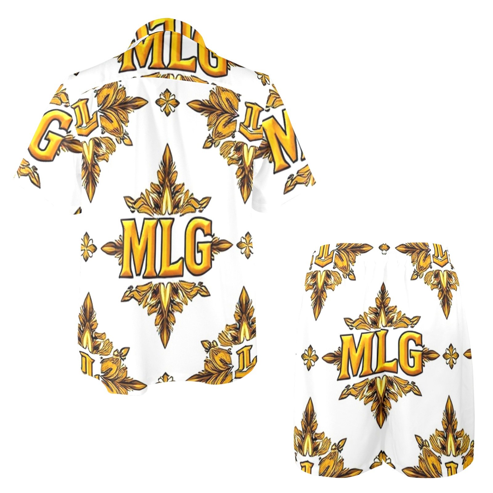 MLG Set 2 Men's Shirt and Shorts Outfit - Image 5