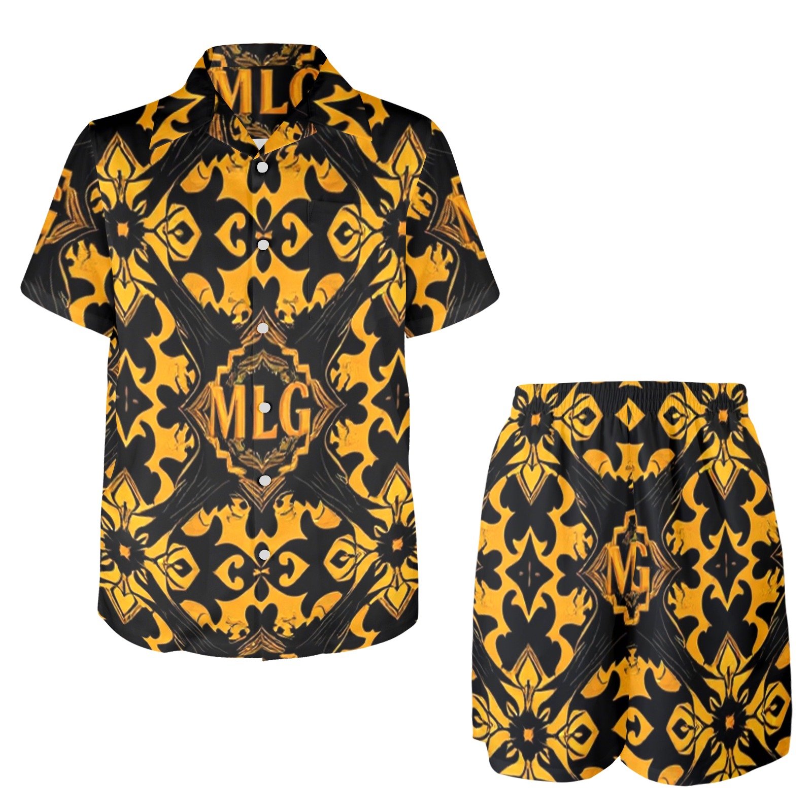 MLG Set 2 Men's Shirt and Shorts Outfit - Image 4